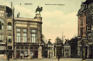 Anvers, Entrée des Jardins Zoologiques